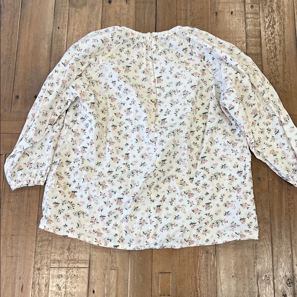 Belati floral blouse and midi skirt set girls 14 modest Prairiecore Cottagecore